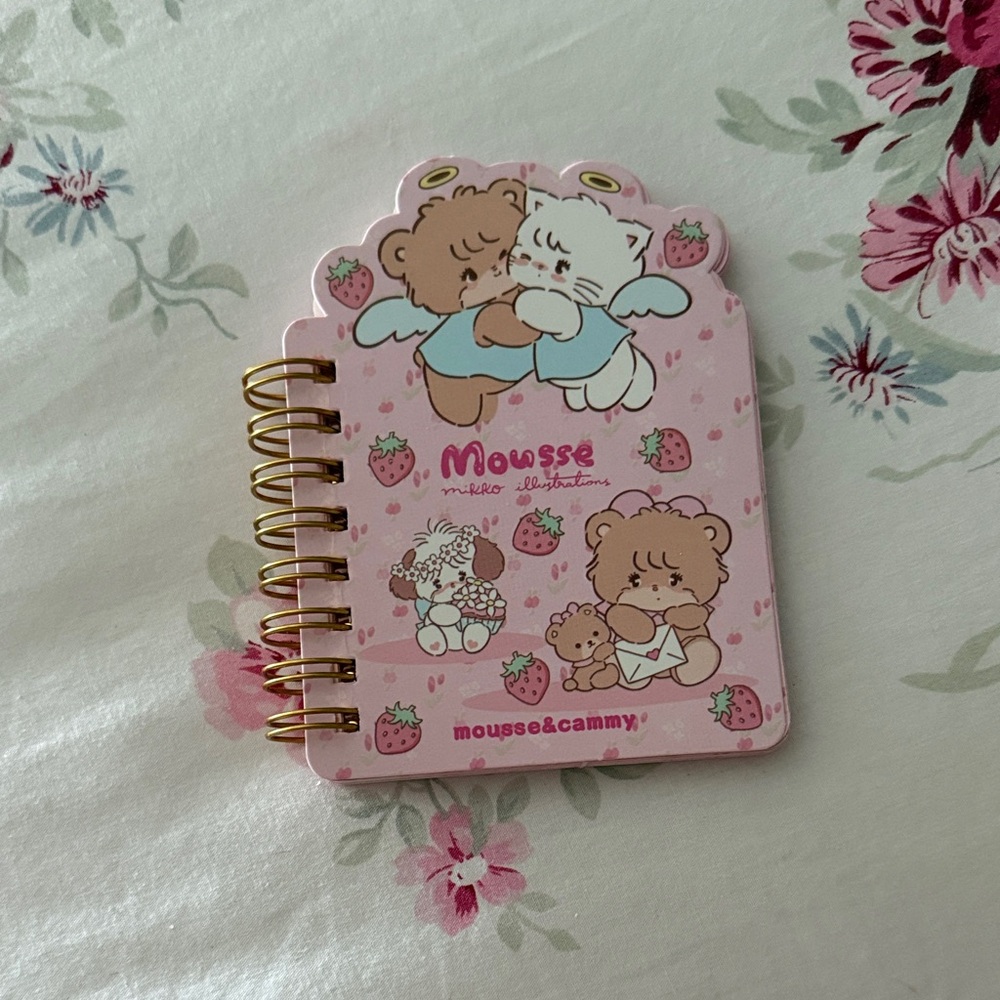 Mousse & Cammy Mini Spiral Notebook